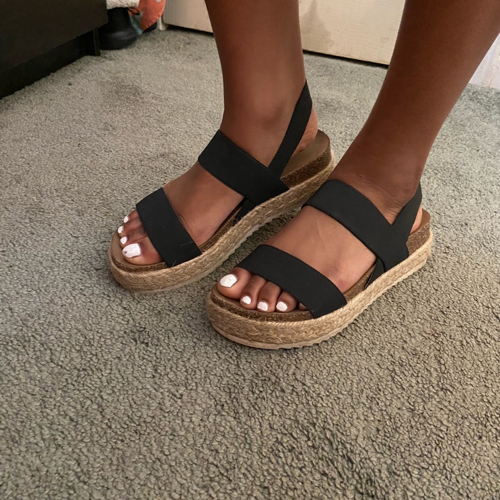 2 inch Platform Sandals with straps (Rack Room Shoes)